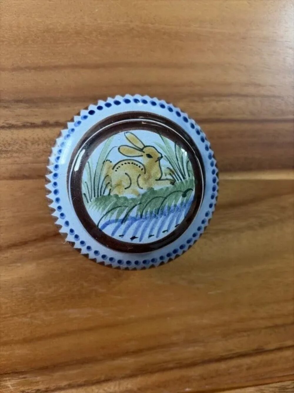 Tonala Trinket Box signed H.L.